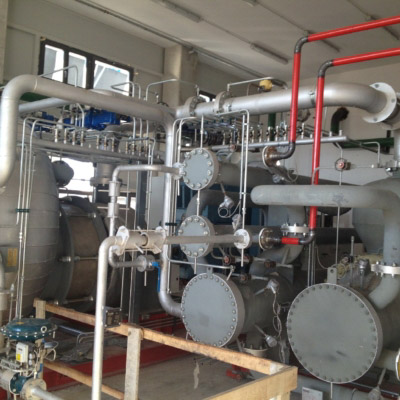 Installation of factory mechanical equipment in 1 MW cogeneration plant Turopolje
